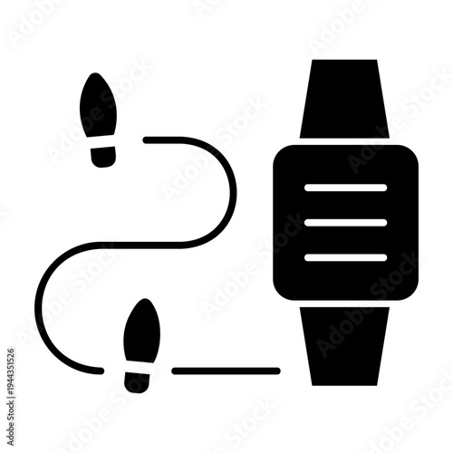 Walk path + smartwatct