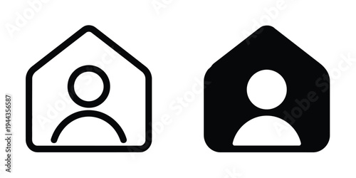 Buyer Tenant User Icon Simple Vector for App and Web
