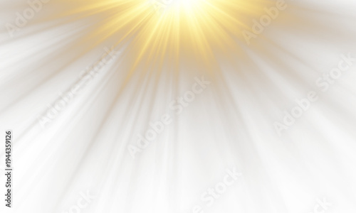 Yellow sun glow flare bright beam yellow png illustration design.
