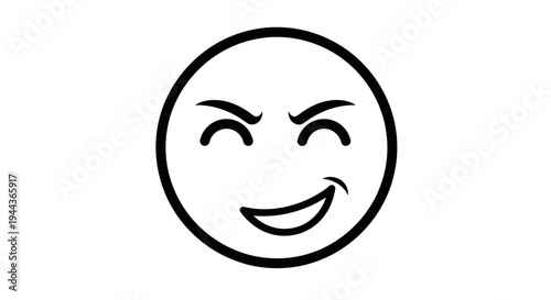 Winking Face Emoji with Sly Grin and Raised Eyebrows - Playful, Mischievous Expression