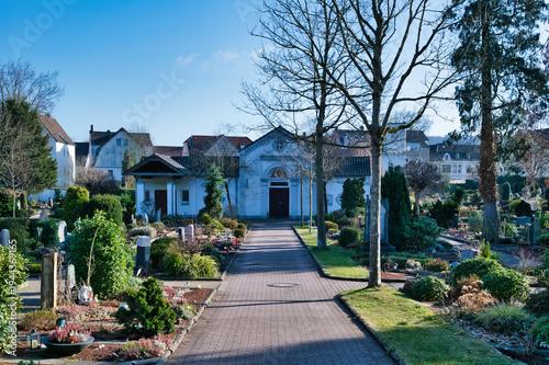 Alter Kettwiger Friedhof mit seiner Kapelle