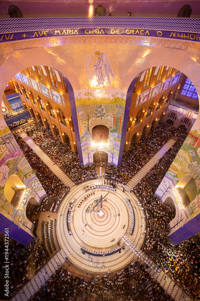 Fototapeta premium Basílica Nossa Senhora Aparecida Brasil