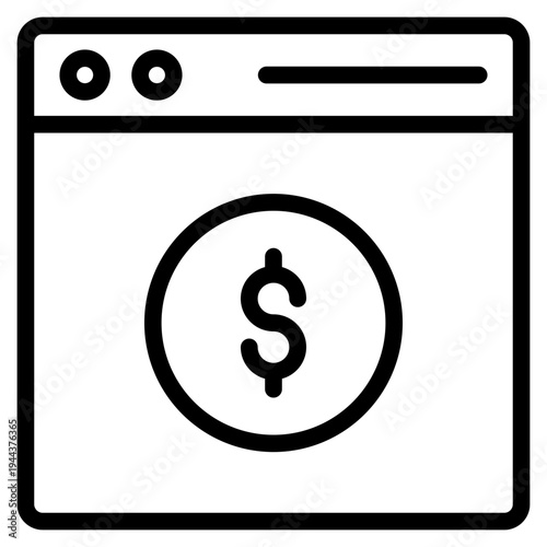 pay per click icon