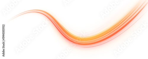 Photos Glowing orange and red streaks flow along a PNG highway