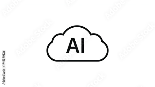 A vector illustration of a no-smoking sign featuring a man and woman, designed as a digital icon for cloud computing and network communication technology