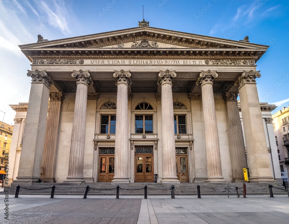 Fototapeta premium St. Georges Hall - A Neoclassical Masterpiece in Liverpool, England.