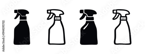 Beautiful Scallop Shell Icon Set. Marine Mollusk Vector Illustration. Elegant Beach and Ocean Graphic Element