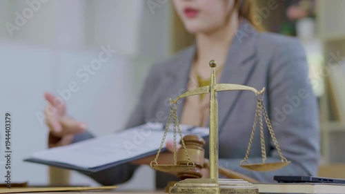 Business and lawyers discussing contract papers  Consultation and legal concepts, lawyers, 