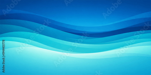 Oceanic Embrace: Waves of azure and cerulean hues intertwine, creating a mesmerizing abstract depiction of the sea's serene essence.