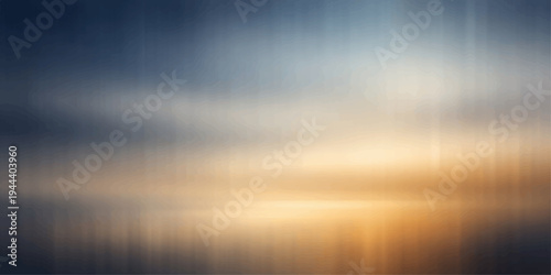 Sky's Canvas: An abstract image captures the serene blend of a sunrise, with the golden hues of the sun subtly merging with the cool embrace of the sky. 