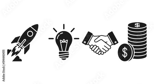 Business Startup Investment Growth Concept.