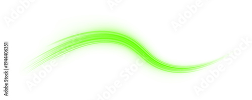 Neon ribbons intertwine, forming glowing abstract loops. Motion blur emphasizes kinetic flow and speed. Perfect for futuristic, AI, or tech visuals. PNG
