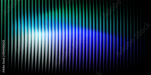 Abstract Blurred Glass Gradient Elements. Pink Purple Blue Vertical Ribbed glass texture. Abstract blob.