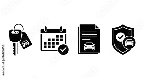 Car Insurance Policy Document Keys.