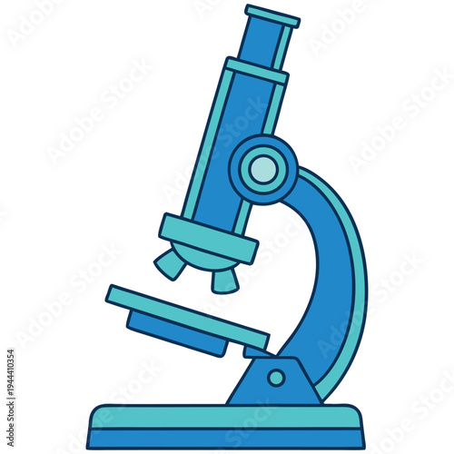 Minimalist Biology Laboratory Equipment Clipart for School Posters