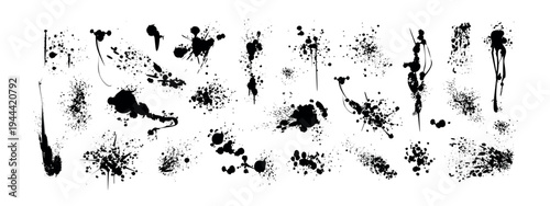 ink vector pattern spray