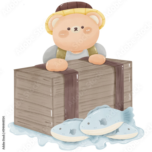 fishermen cartoon 