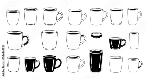 coffee, cup, mug, espresso, latte, cappuccino, mocha, americano, macchiato, beverage, drink, caffeine, cafe, barista, hotdrink, steam, steaming, aroma, breakfast, morning, silhouette, black, shadow, o