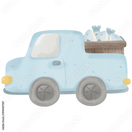 pickup truck cartoon