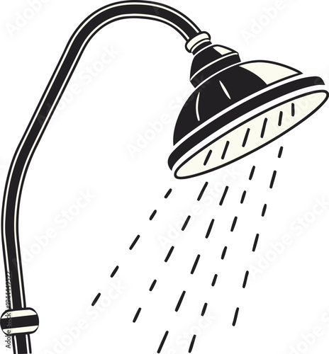 vector illustration of electric lamp