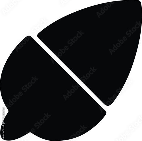 Minimal Table Lamp Silhouette Home Lighting Icon, Simple black silhouette illustration of a table lamp, representing home lighting, interior decor, furniture, and household illumination.