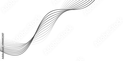 A futuristic blue gradient vector background featuring an abstract flow of motion lines and wave patterns creates a decorative wallpaper backdrop with a light curve element and texture