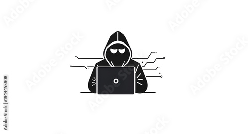 hacker, hacker silhouette icon, cyber, hacker icon isolated on white background, security, hacker vector illustration, anonymous, hacker graphic element, coder, hacker design icon, programmer, hacker 