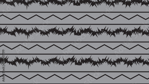 seamless knitted pattern with snowflakes