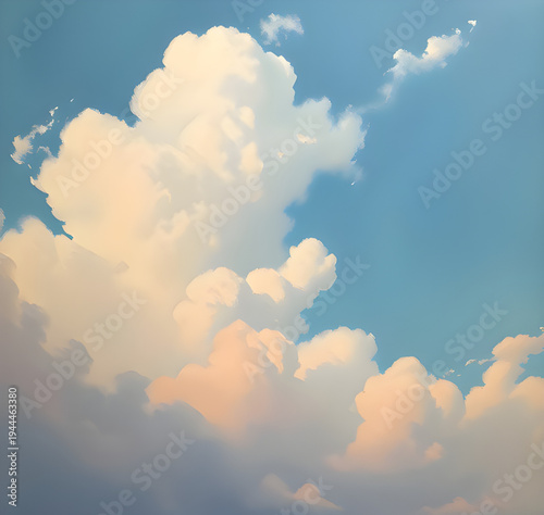 clouds, sky, mist, vapor, haze, skyline, sunlight, radiance, shine, brightness, softlight, calmness, serenity, peacefulness, openair, atmosphere, nature, scenery, backdrop, artwork, painting, watercol
