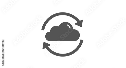 Cloud Backup Syncing Data Storage.