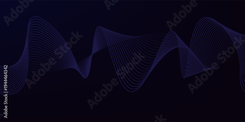 Texture cosmic waves glowing under a starry night sky, evoking serenity and infinite depth. decoration night