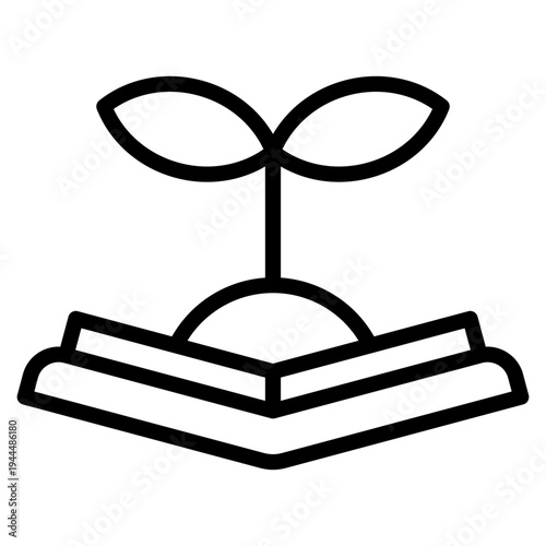 Knowledge Growth Icon