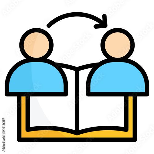 Knowledge Sharing Icon