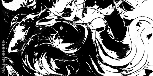 A tribal tiger head silhouette in a black and white vector illustration design, featuring a wild animal face pattern perfect for a minimalist tattoo or grunge nature logo