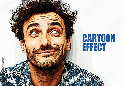 Drawn Sketch Cartoon Photo Effect