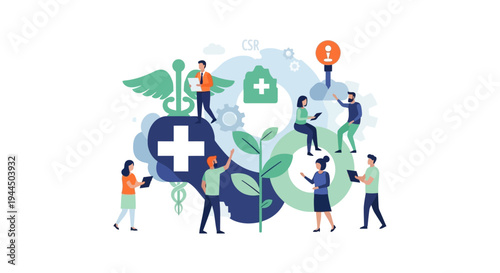 Integrated Healthcare System: Teamwork, Innovation & CSR for Community Well-being