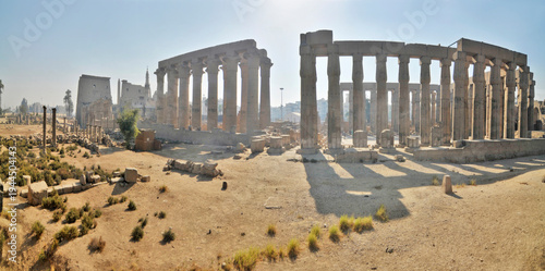 Fotografie Luxor Temple  a large Ancient Egyptian temple complex located on the east bank