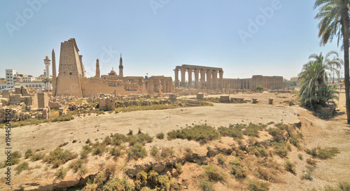 Fotografi Luxor Temple  a large Ancient Egyptian temple complex located on the east bank