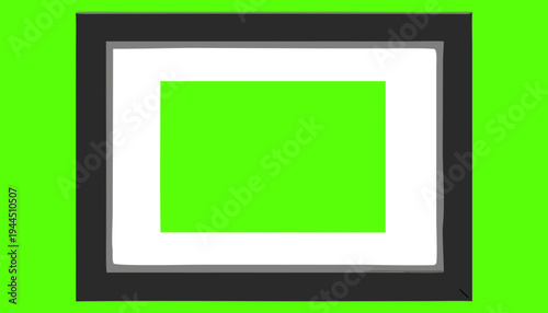 Frame for photo display indoors