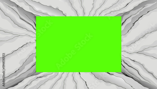 Frame for photos on wall indoors