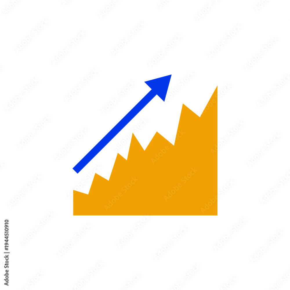 Fototapeta premium Business graphs icons depicting charts, analytics, statistics, growth trends, financial reports, dashboards, data visualization, performance, strategy, monitoring, and insights.