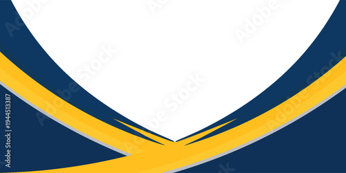 blue and yellow wavy shape background. suitable for business poster design,ilustrasion.