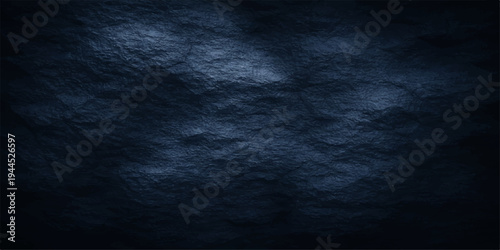Dark blue grunge stormy sky background with smoky clouds and night texture