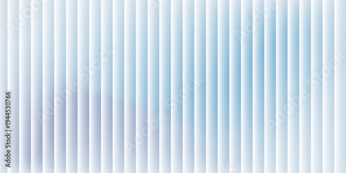 Vector texture background with soft blue gradient, vertical ripple lines and frosted translucent effect. Minimalist icy tone distortion, graphic window white