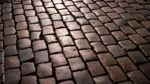 Old pavement in Bruxelles
