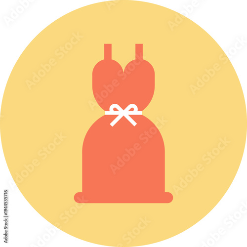 clothes flat web icon concept