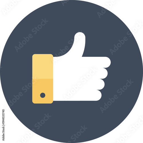 best choice flat web icon concept