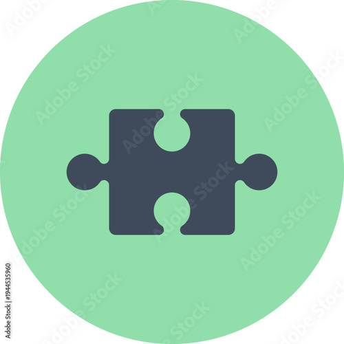 SEO solutions flat web icon concept