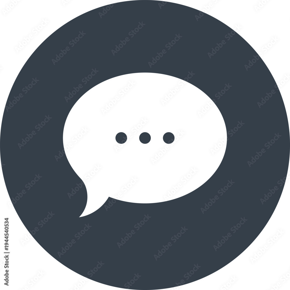 Fototapeta premium communication flat web icon concept