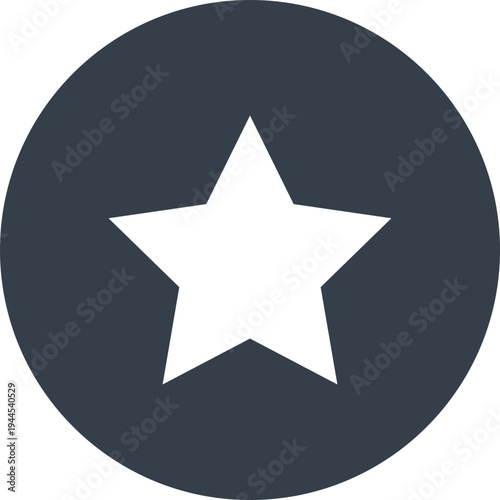 favorite flat web icon concept